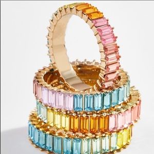 BaubleBar Jewelry - Baublebar Mini Alidia Ring - Rainbow BaubleBar Jewelry - Baublebar Mini Alidia Ring - Rainbow